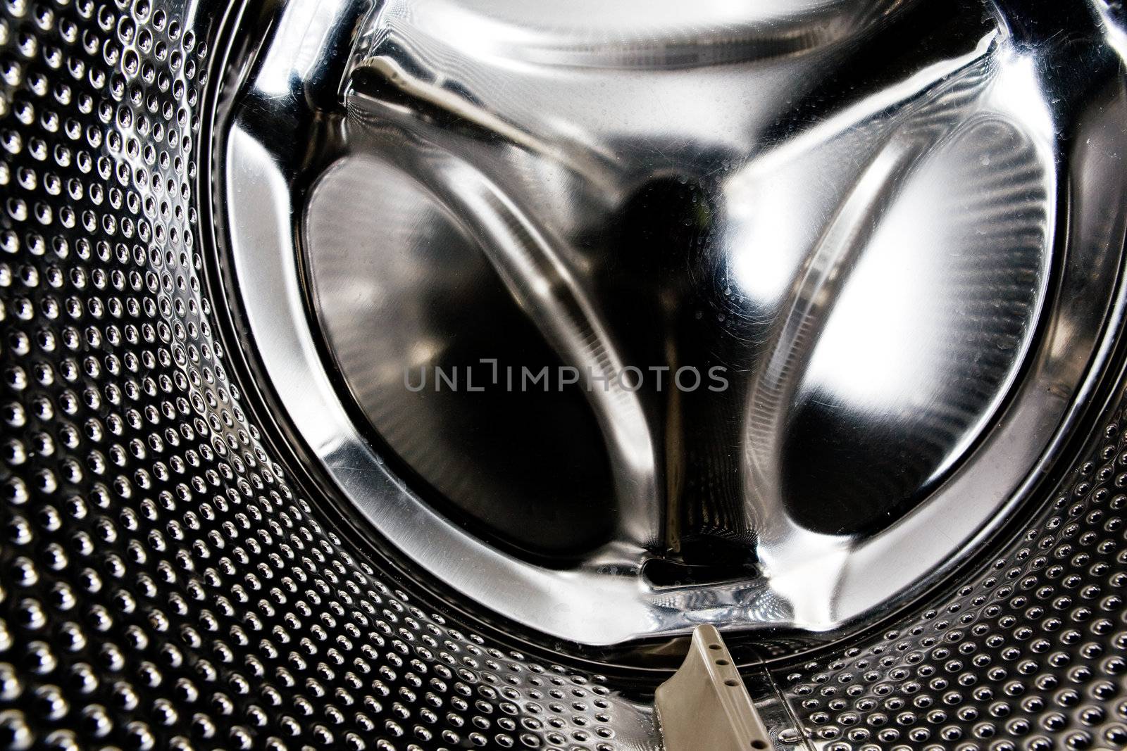 Interior of a washing machine