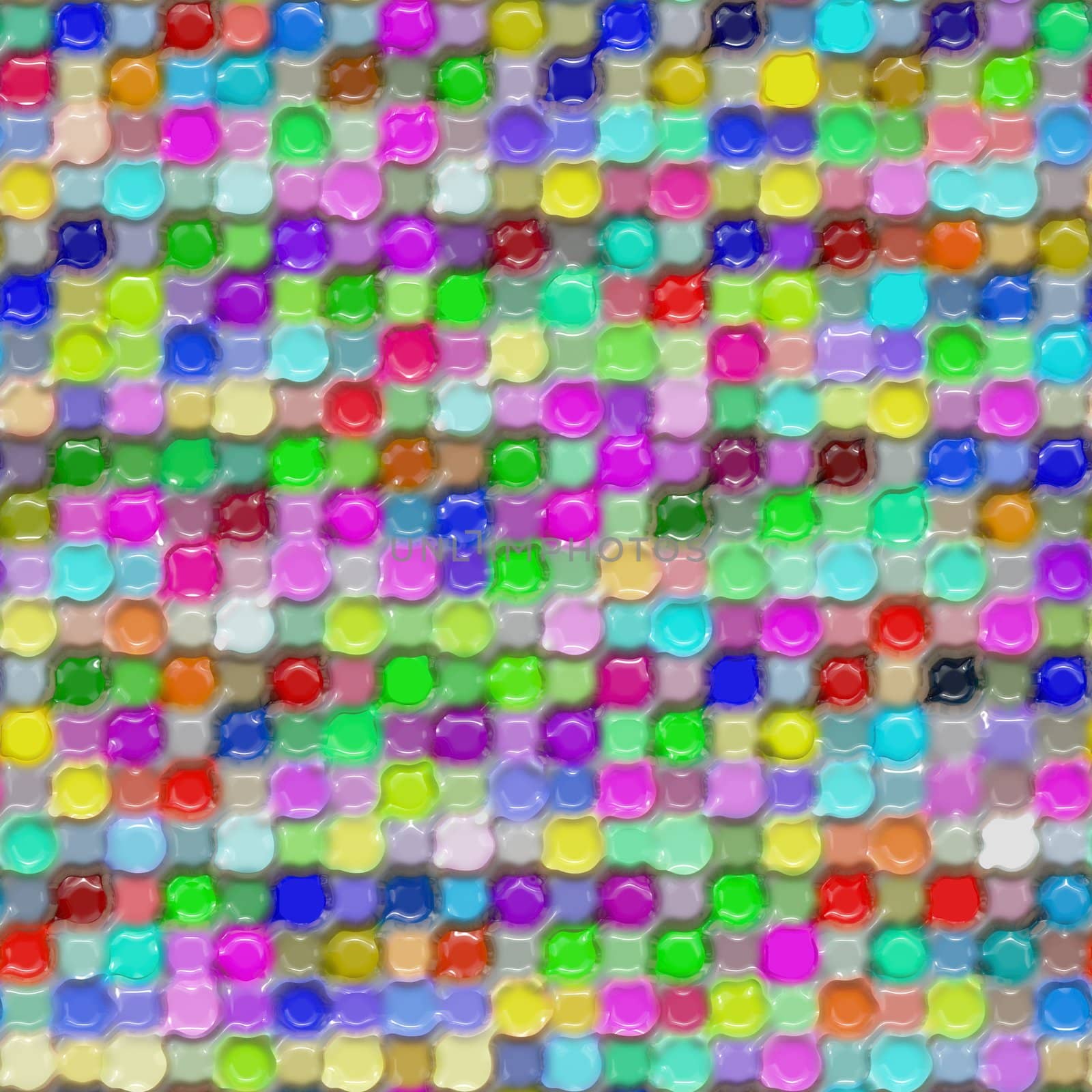 colorful plastic wax pattern by weknow