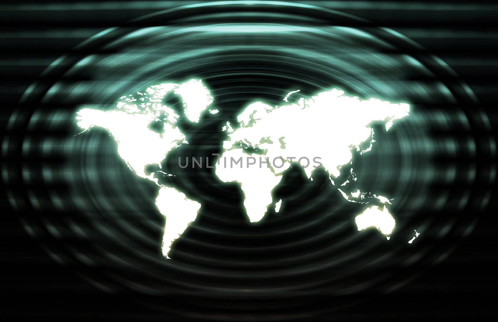 Global World Business Abstract as a Background