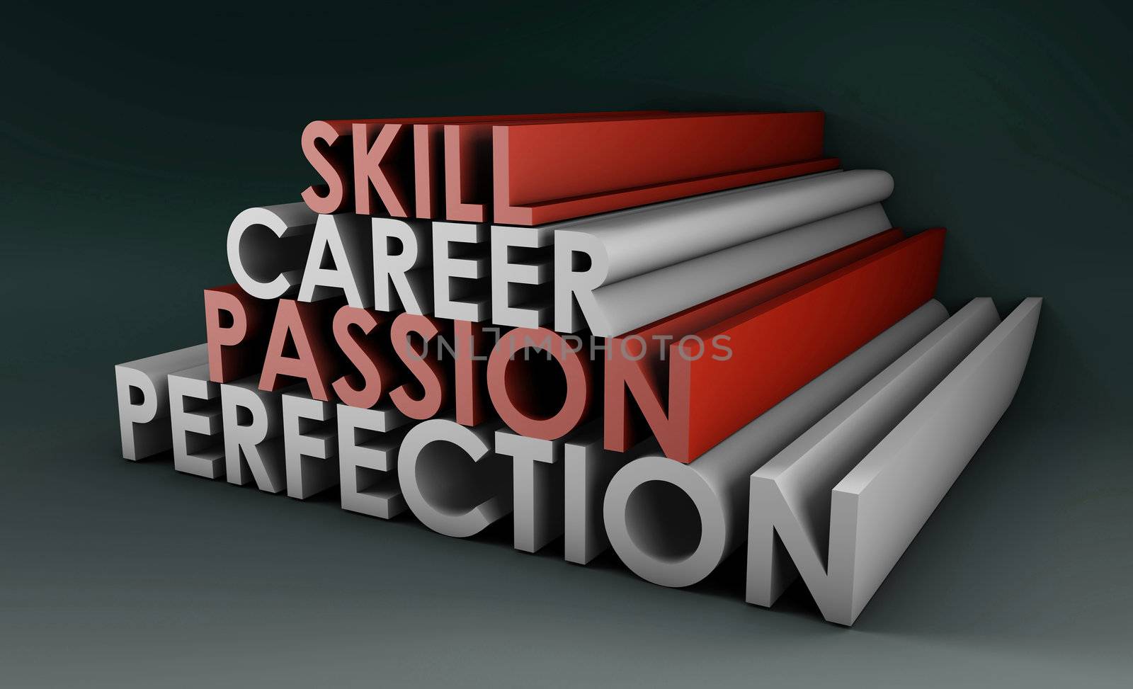 Business Skills For Passion and Career in 3d