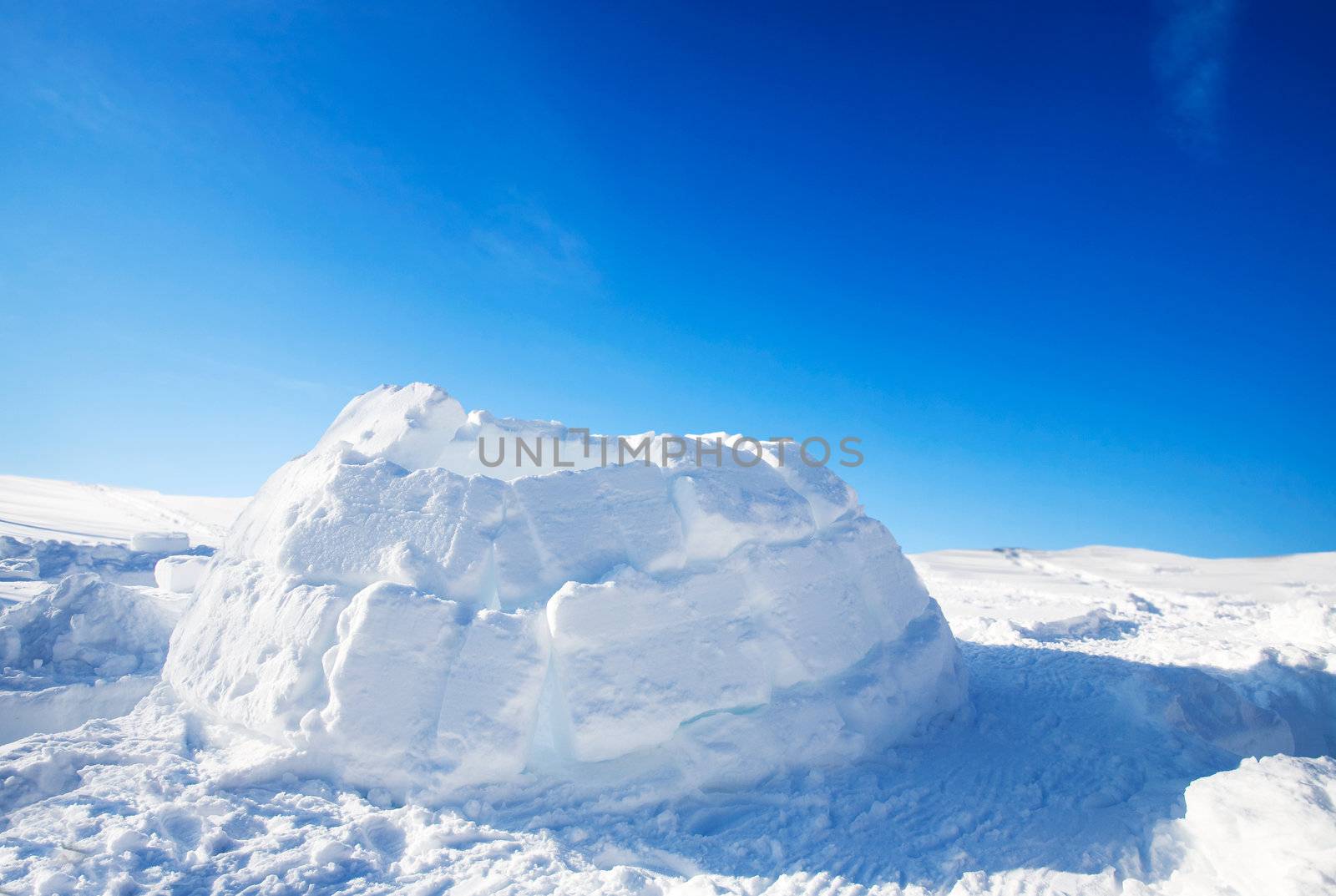 Igloo Building Detail by leaf