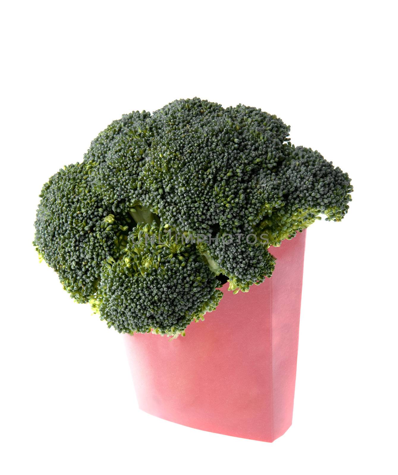 Broccoli Fast Food by leaf