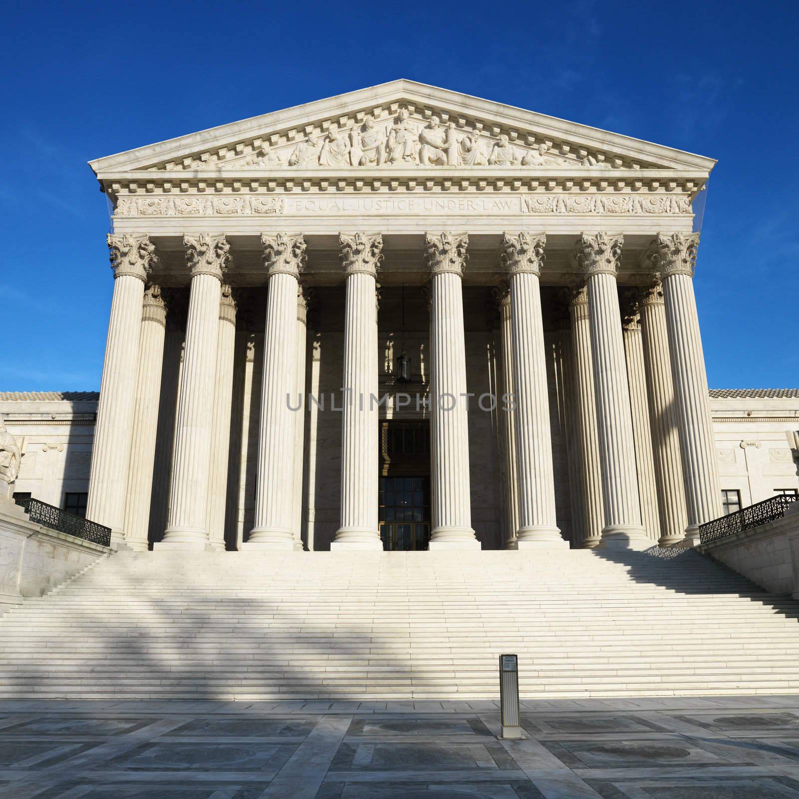 Supreme Court Building, Washington, DC, USA.