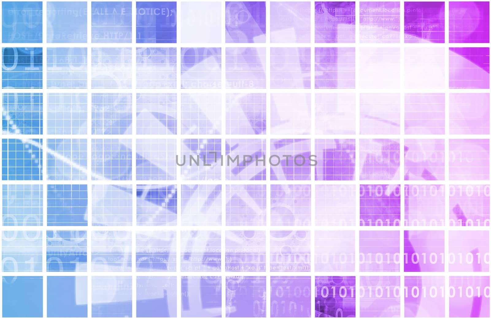 Futuristic Abstract as a Technology Background Art
