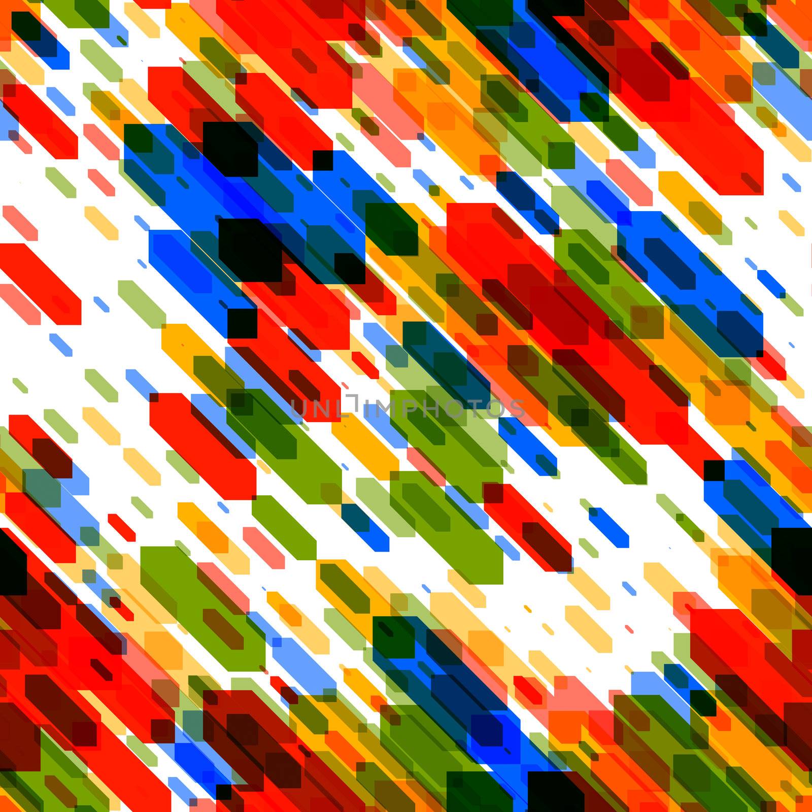 Colorful Seamless Background as a Modern Art