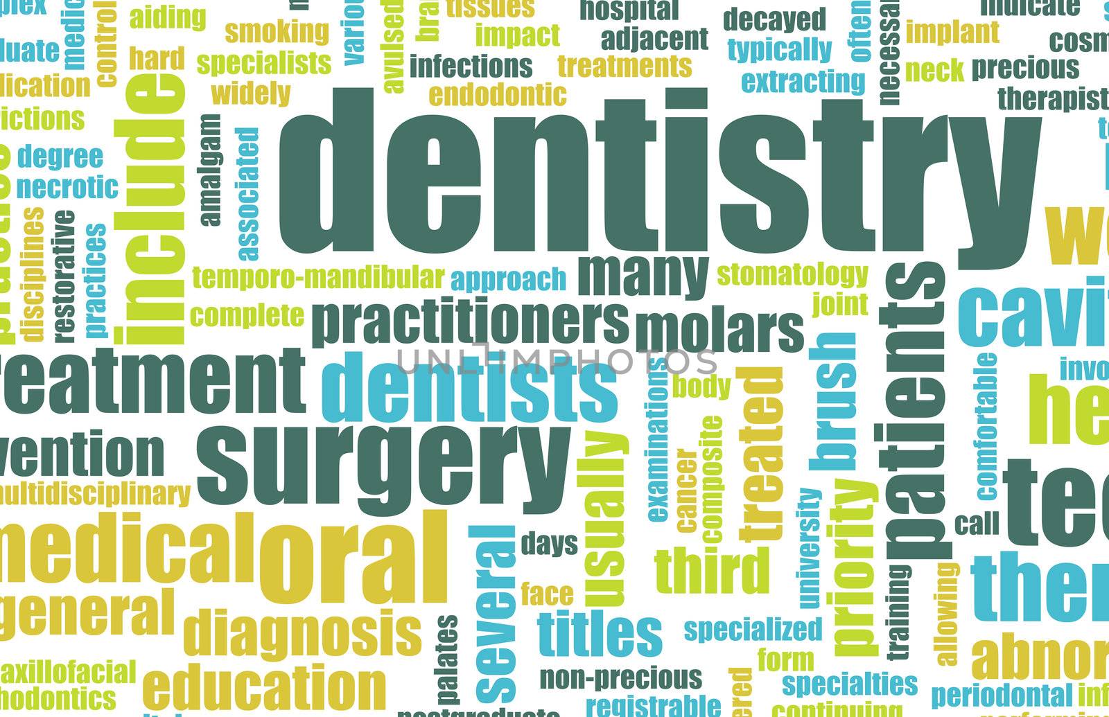 Dentistry Profession as a Medical Concept Art