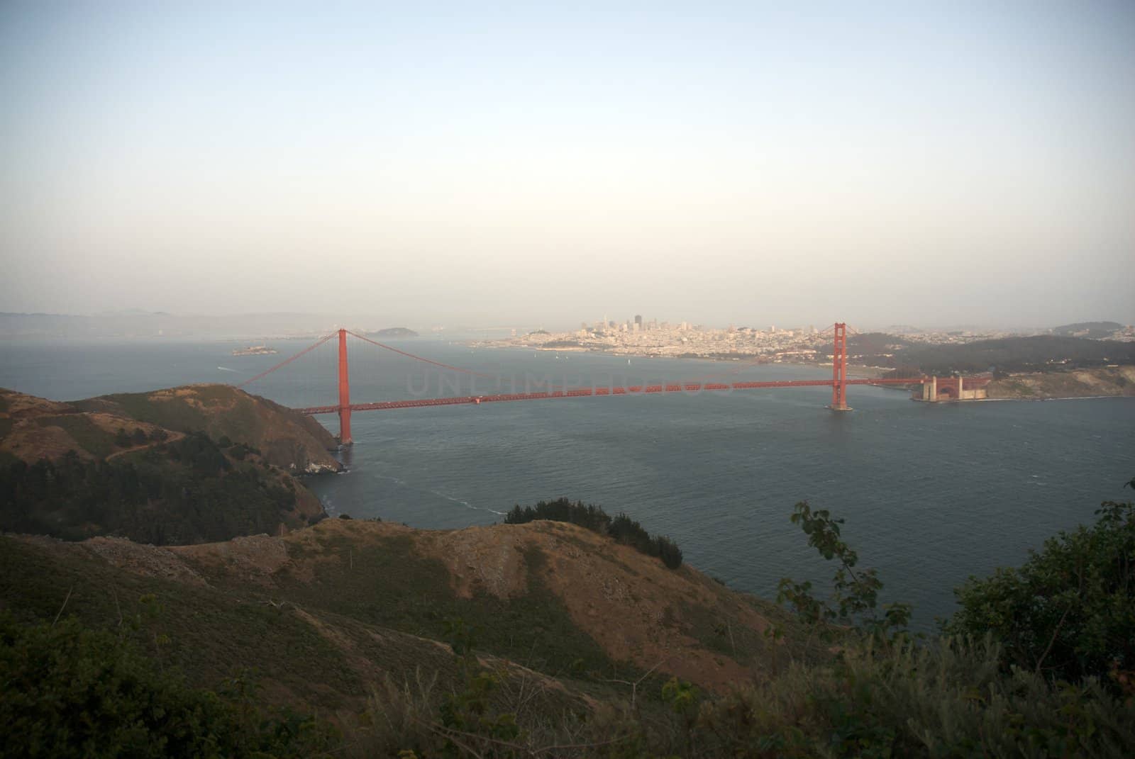 California, San Francisco, Golden Gate Bridge by jedphoto