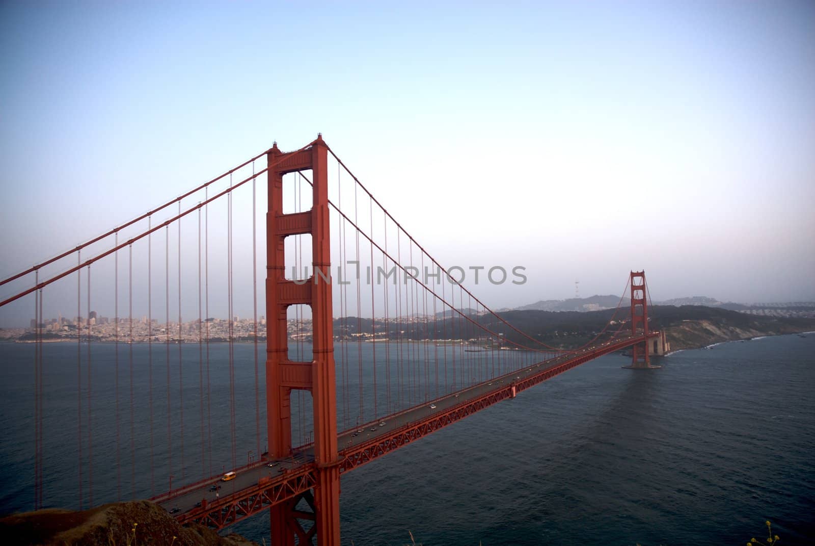 California, San Francisco, Golden Gate Bridge by jedphoto