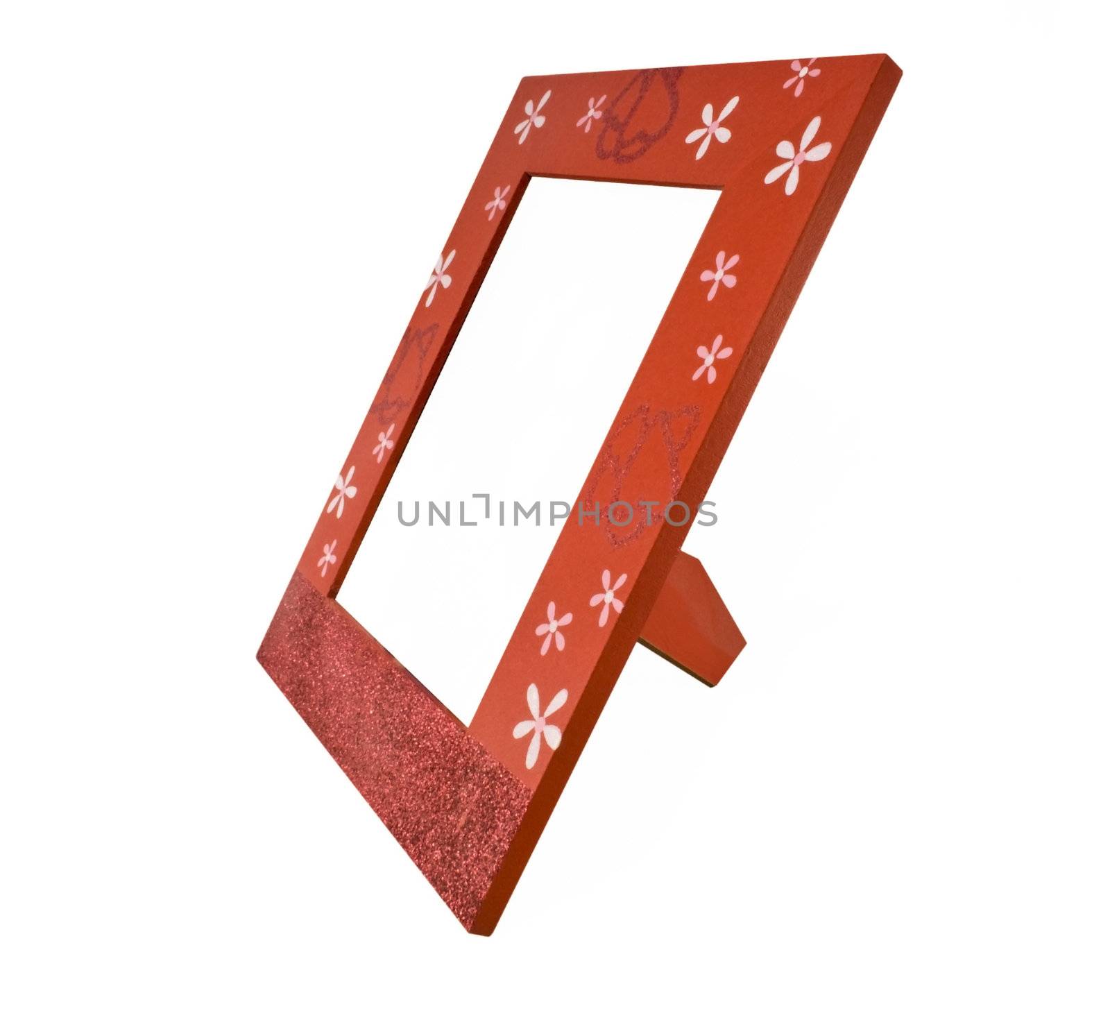 Red photo frame by magraphics