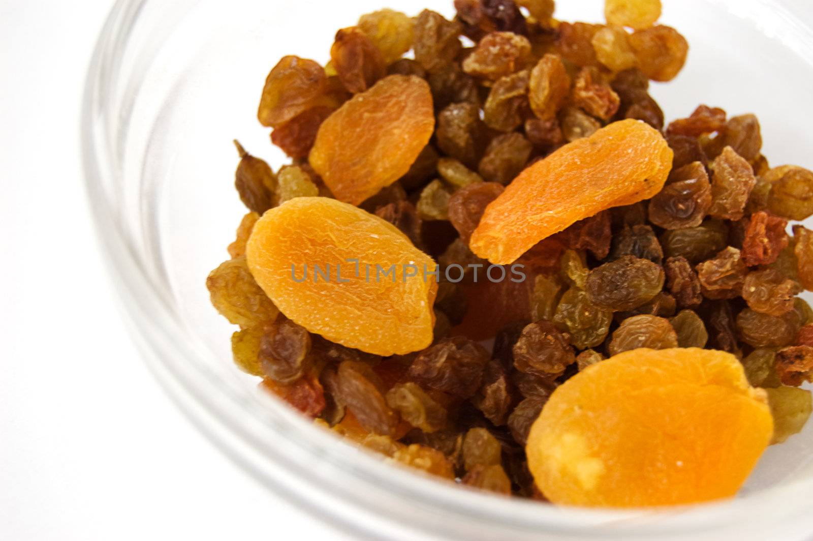 Dried apricots and raisins by Angel_a
