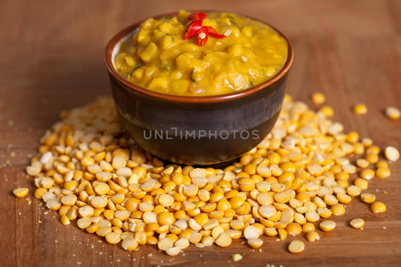Indian lentil dish by Fotosmurf