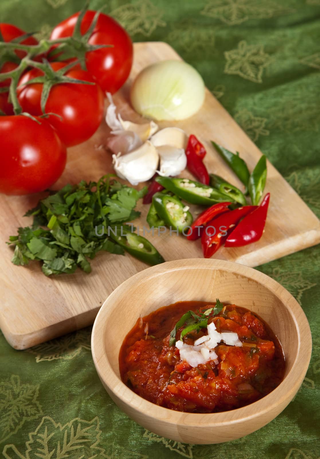 Indian tomato dip by Fotosmurf