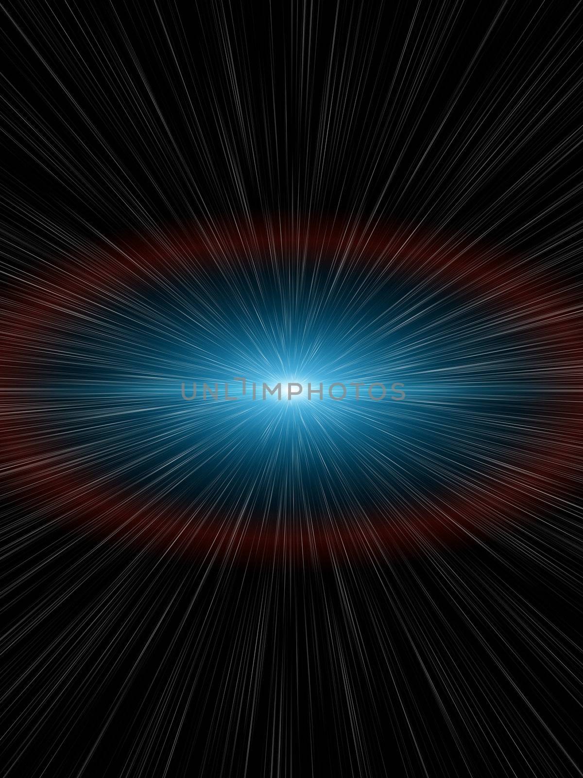 An illustration of a nice light speed background