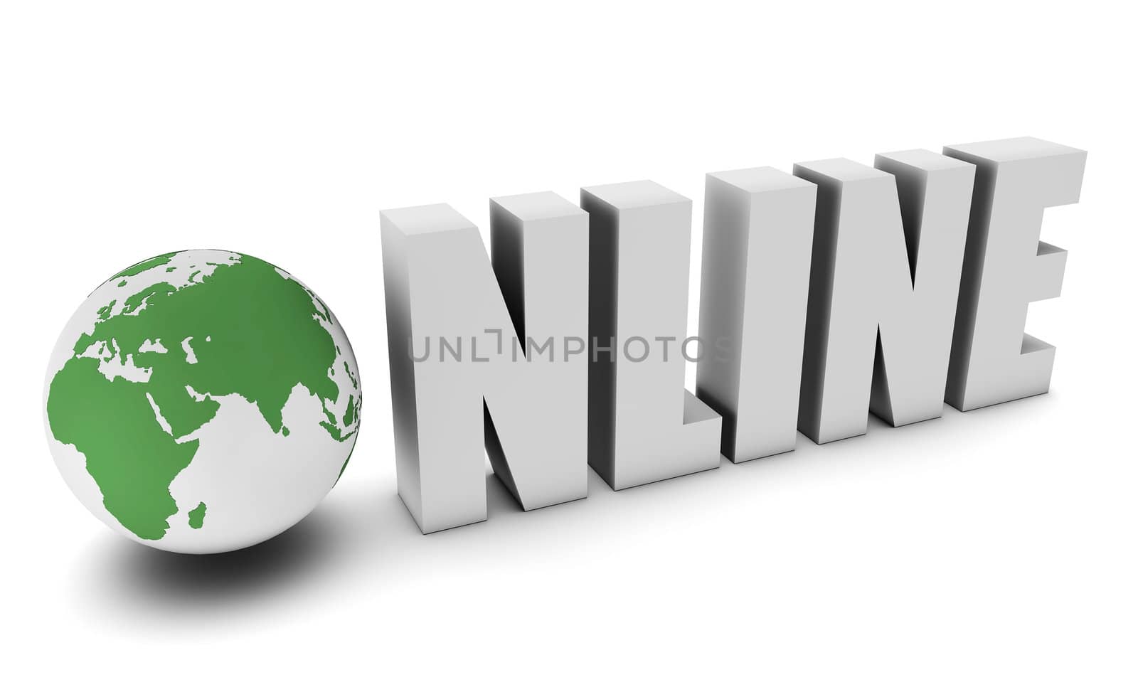 Online Status in 3d Concept of Internet