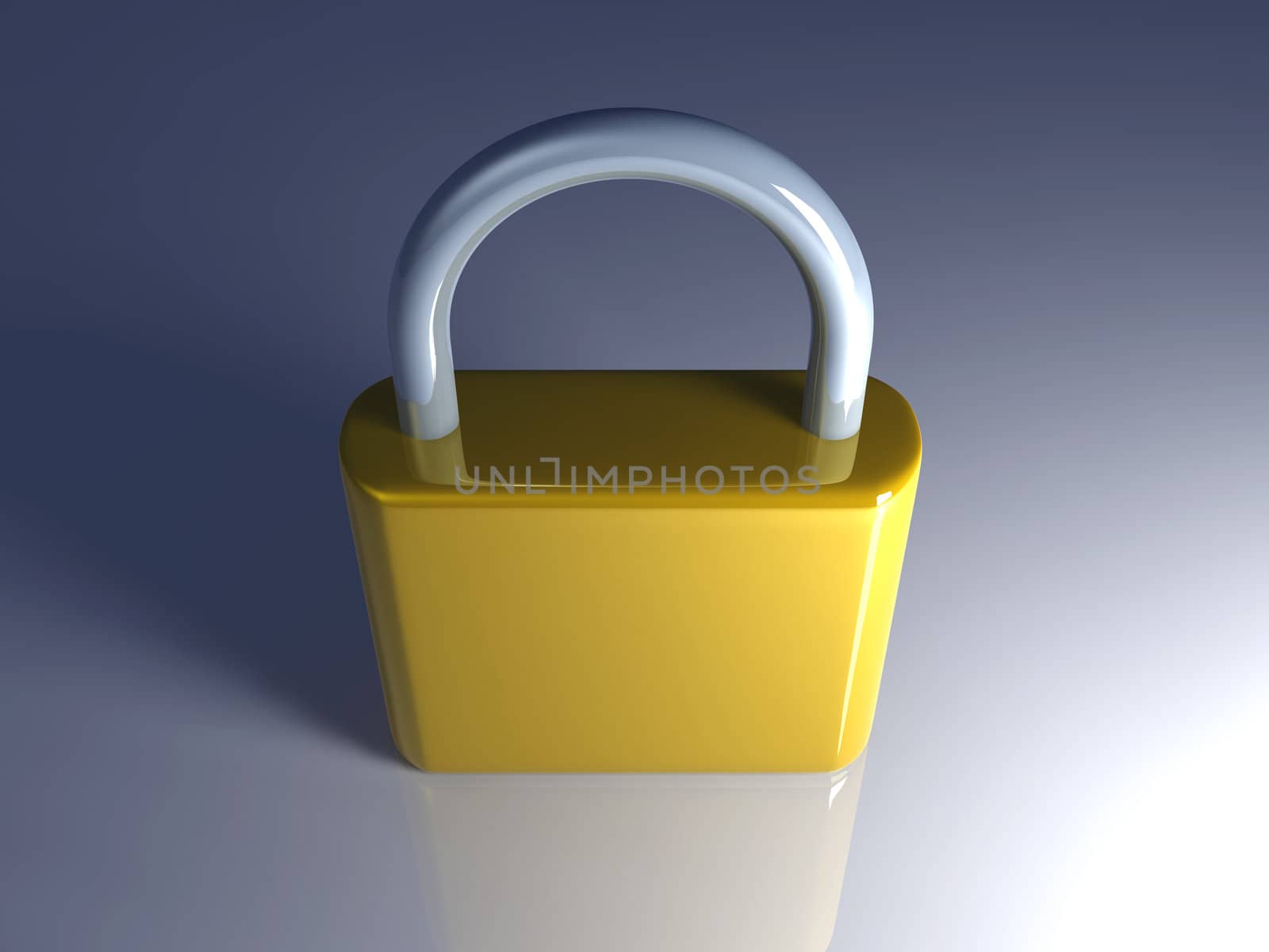 Golden Padlock by Spectral