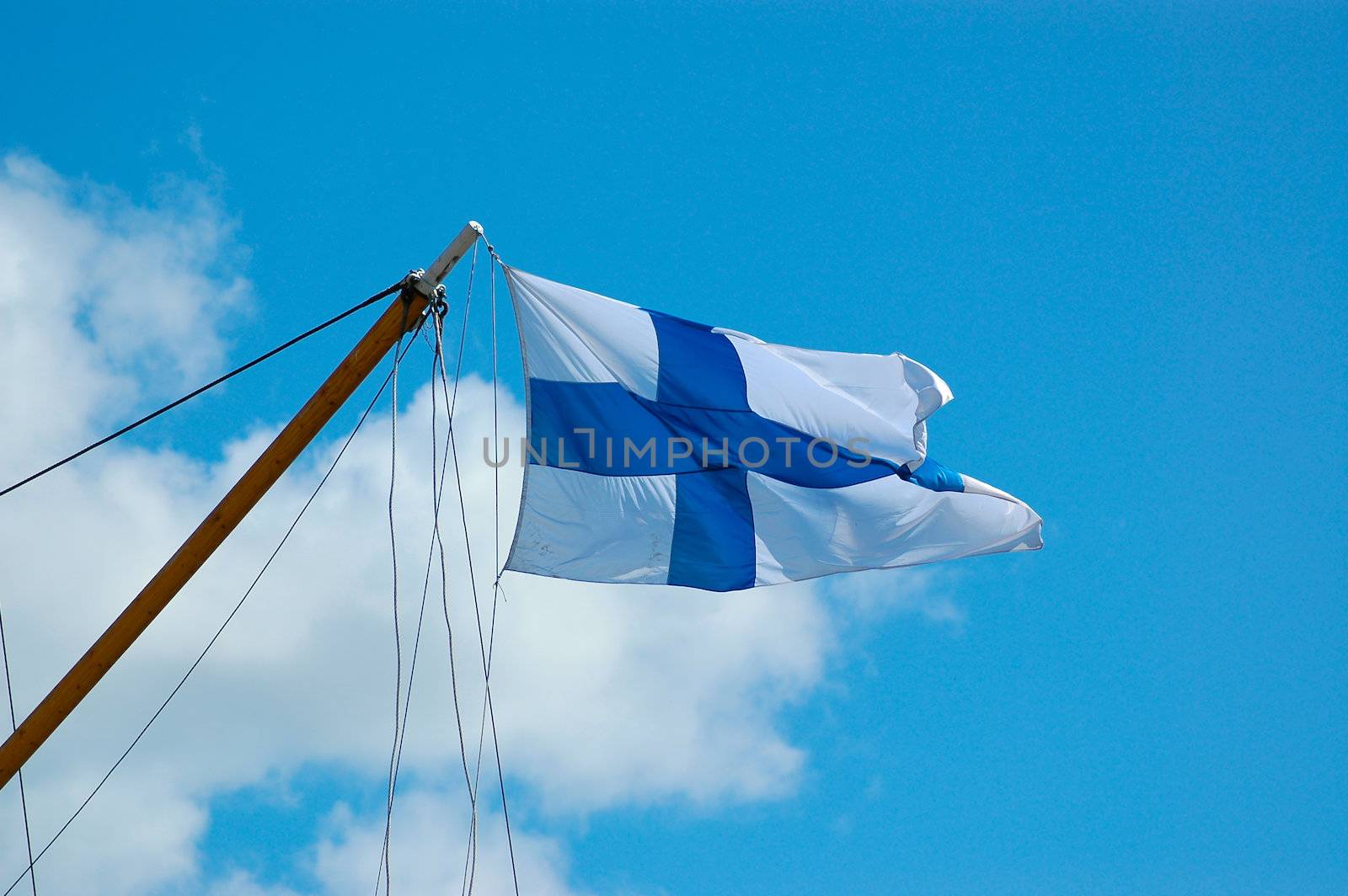 Finnish Flag by dotweb