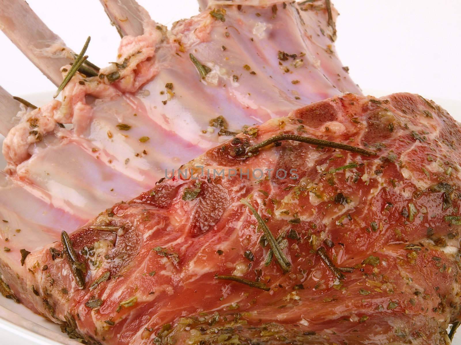 Fresh Lam meat by dotweb