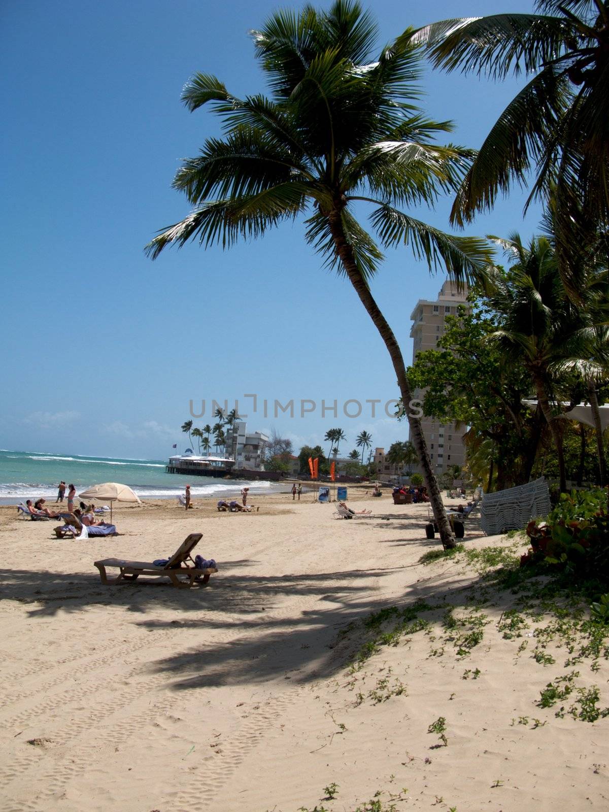 Isla Verde Beach in San juan Puerto Rico