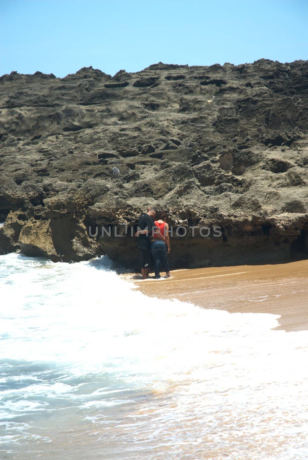 Mar Chiquita Cove & Cueva de las Golondrianas in Puerto Rico by jedphoto