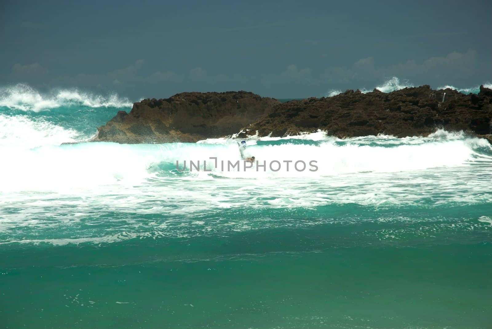 Mar Chiquita Cove & Cueva de las Golondrianas in Puerto Rico by jedphoto