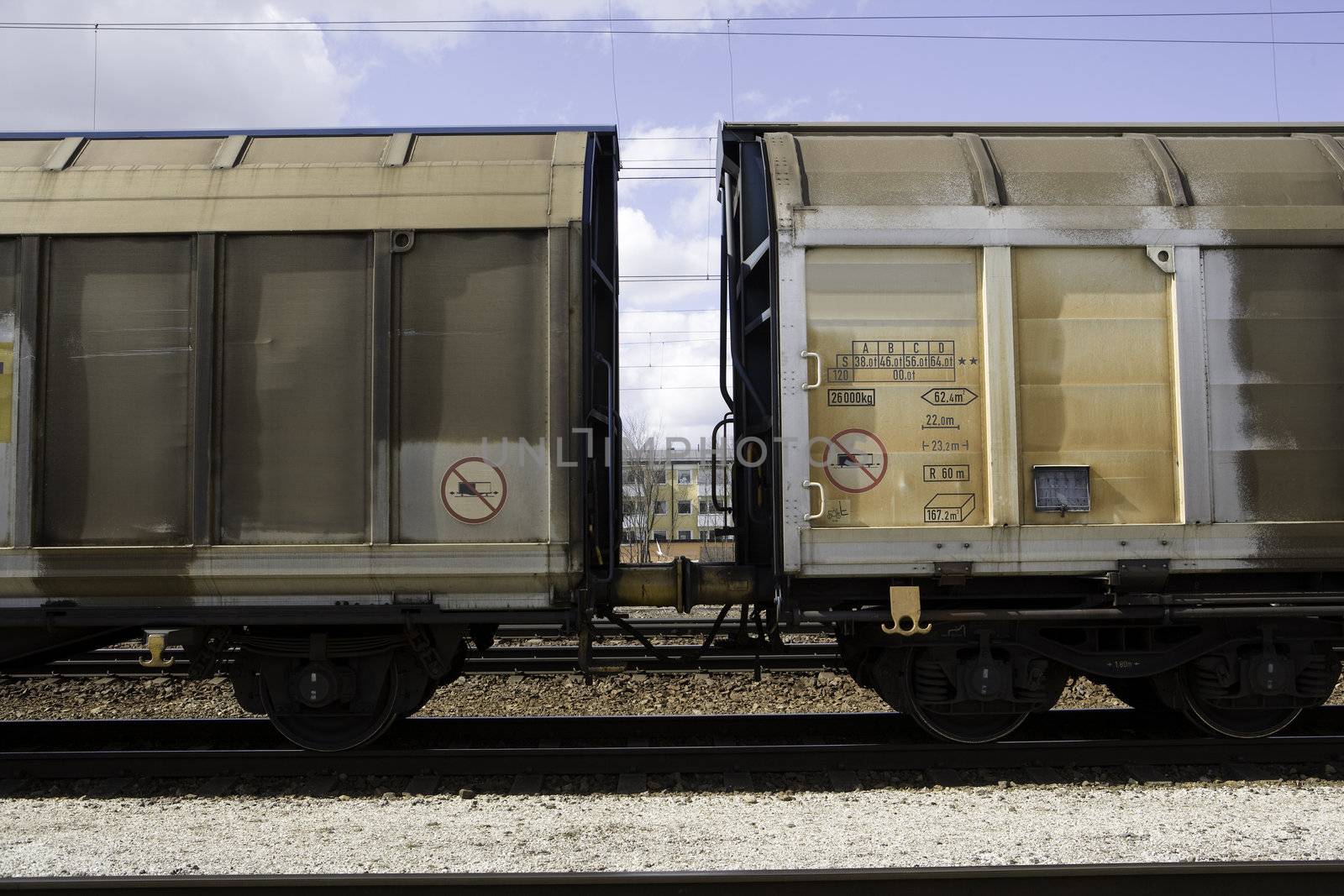 Old Train Wagons