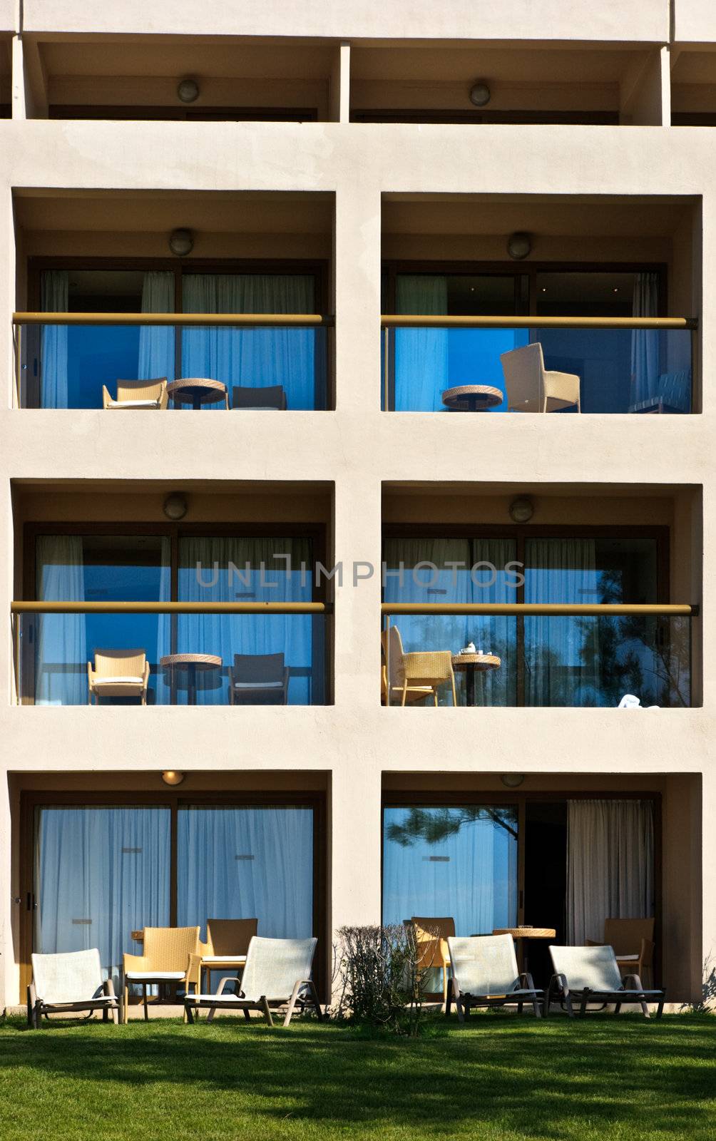 Hotel facade by naumoid