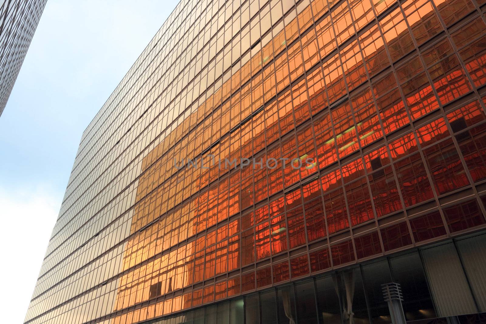 modern business buildings