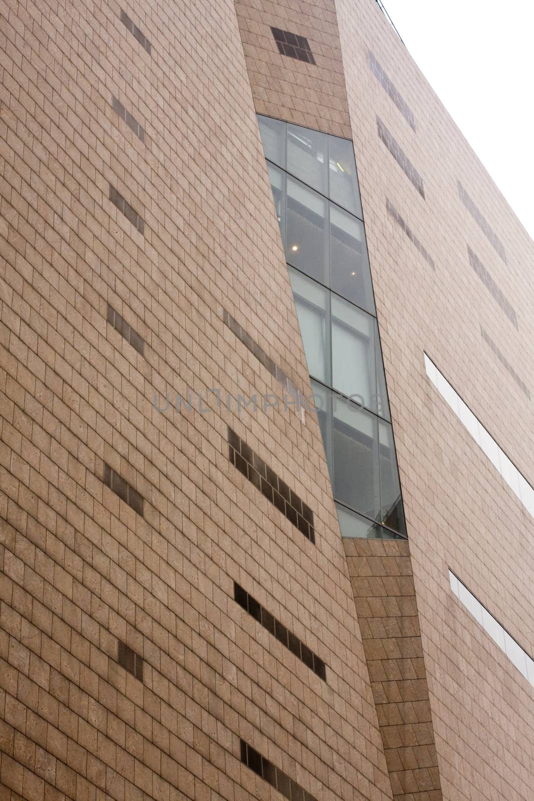  close up of modern building / abstract building background for design
