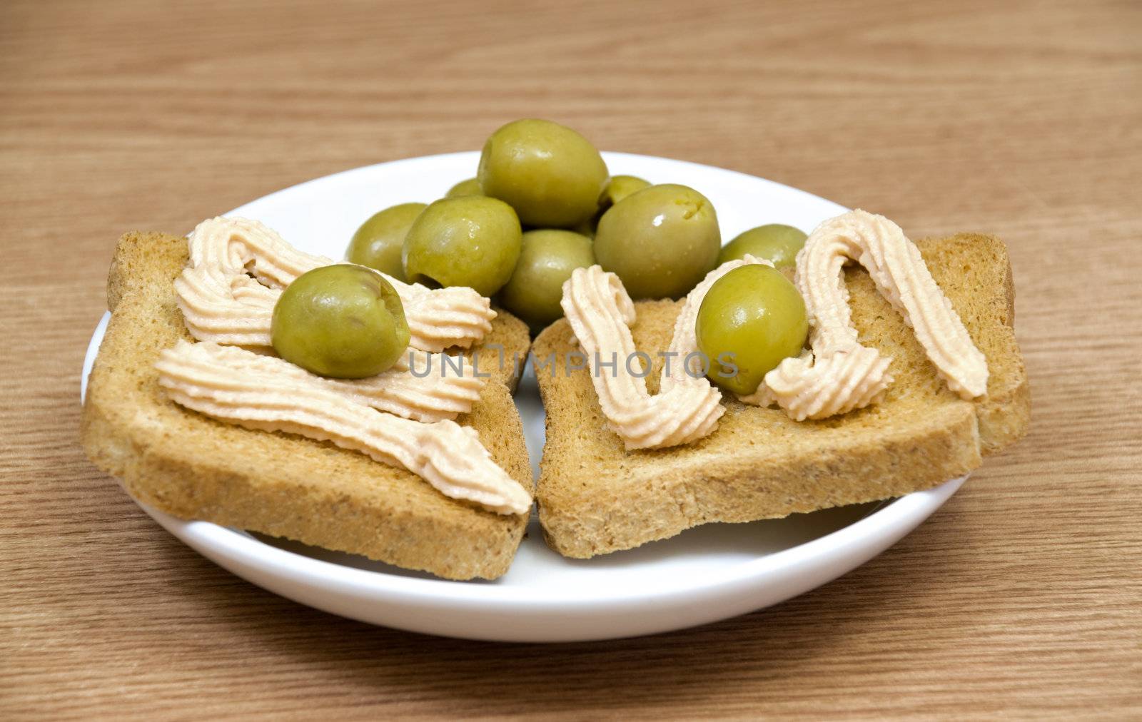 salmon pate snack