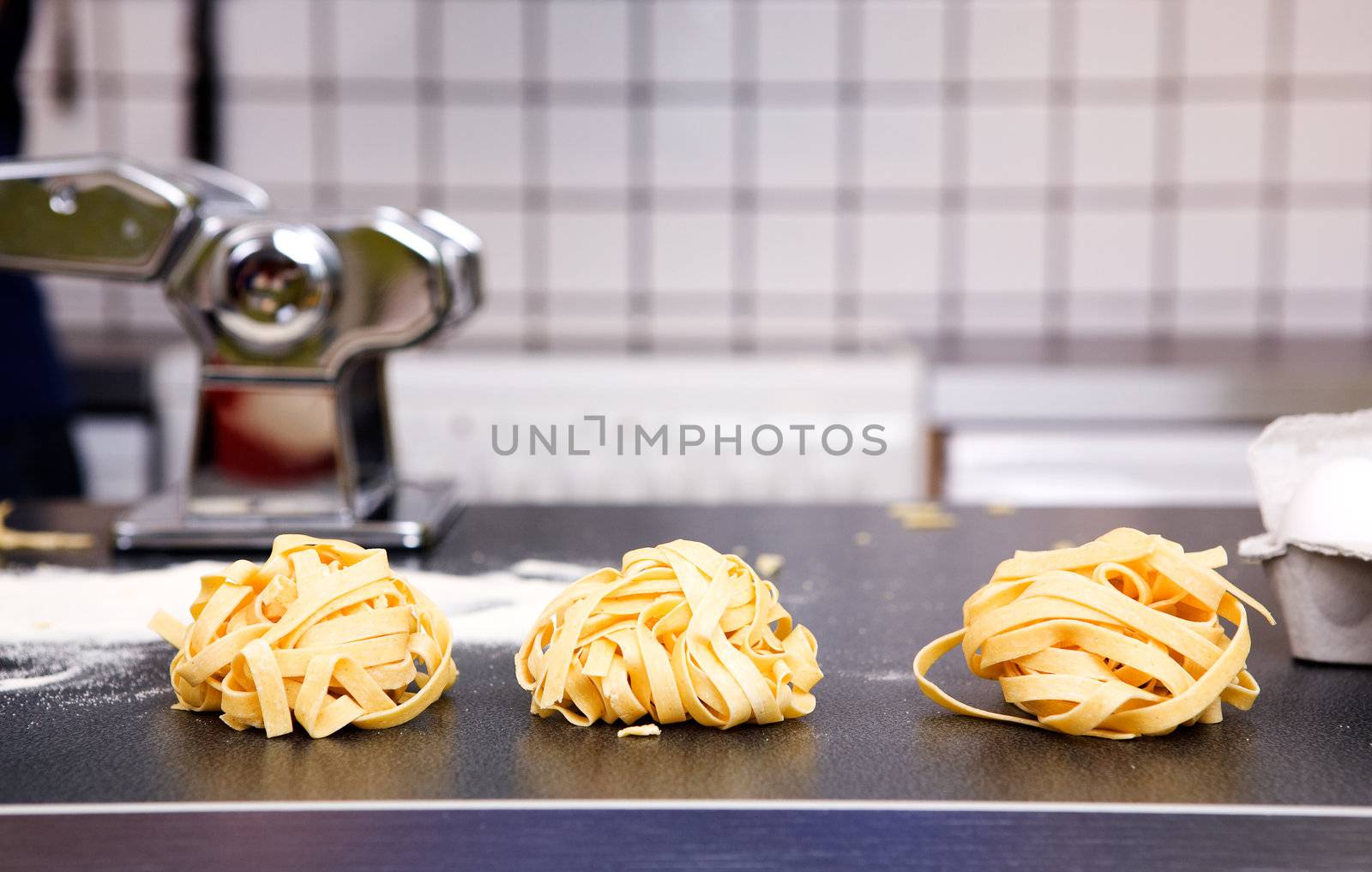 Fresh Fettuccine by leaf