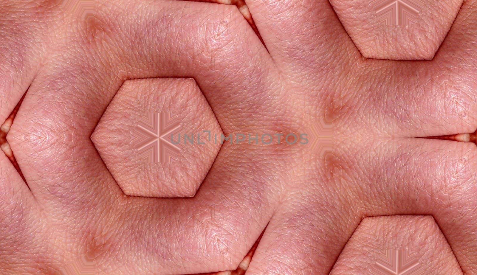 A texture pattern background made out of a close up of finger skin.