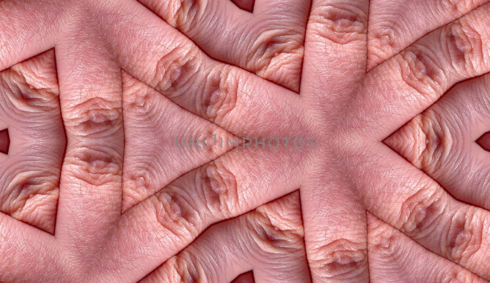 A texture pattern background made out of a close up of finger skin.