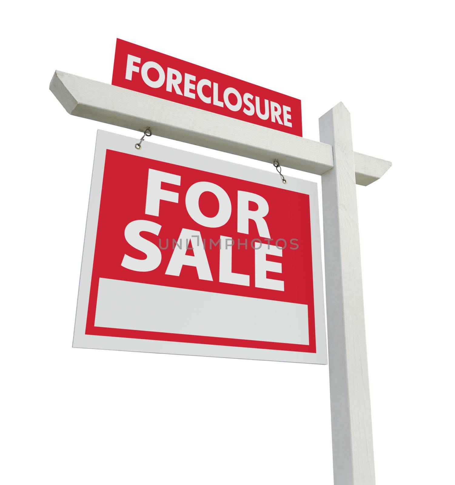 Foreclosure For Sale Real Estate Sign by Feverpitched