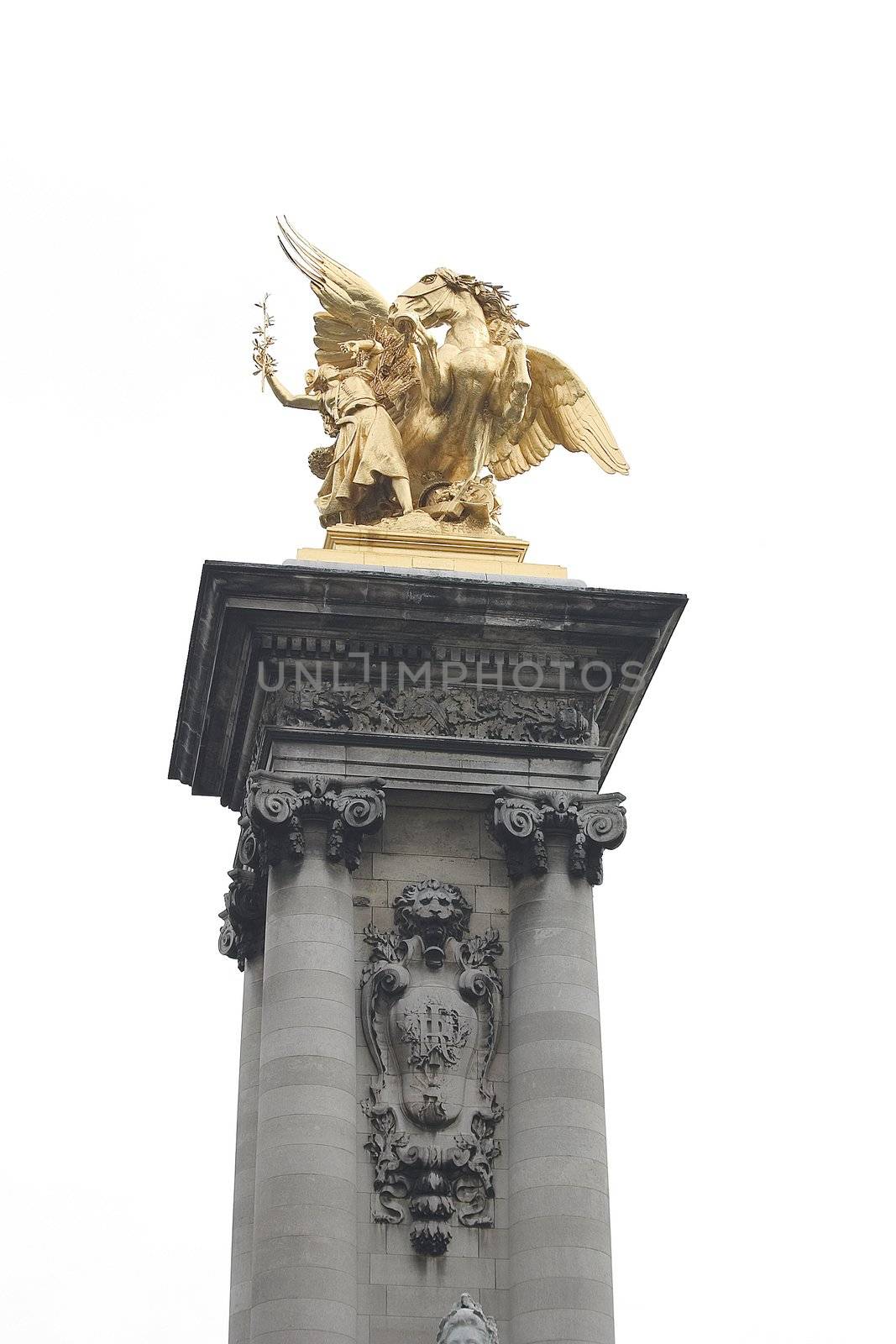 Column in Paris by miradrozdowski