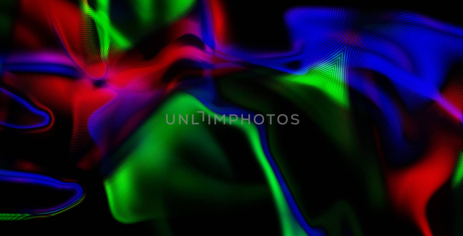 A abstract colour background made out of wispy colours.