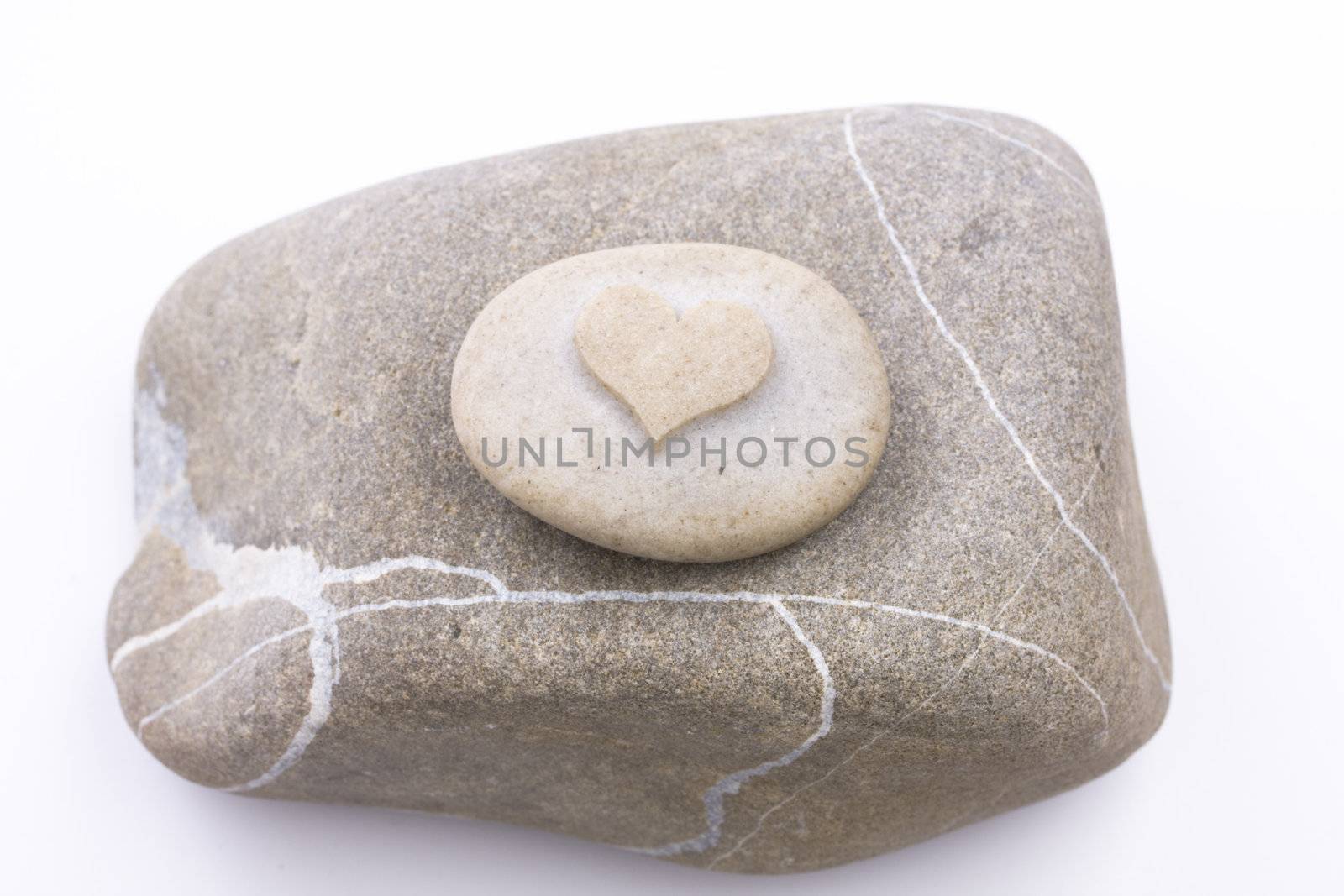 heart shaped stone by bernjuer