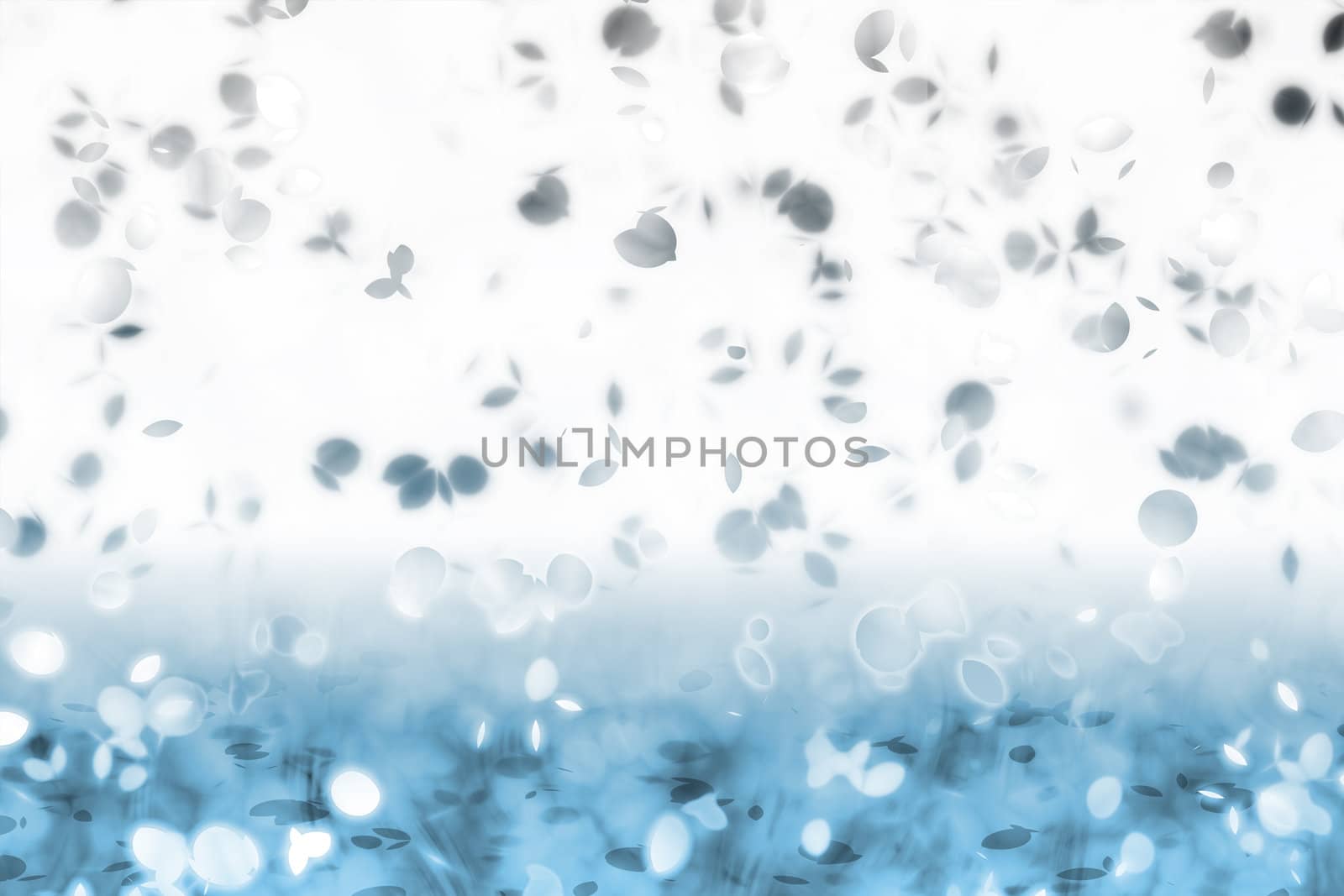 A Soft Falling Leaves Abstract Background Art