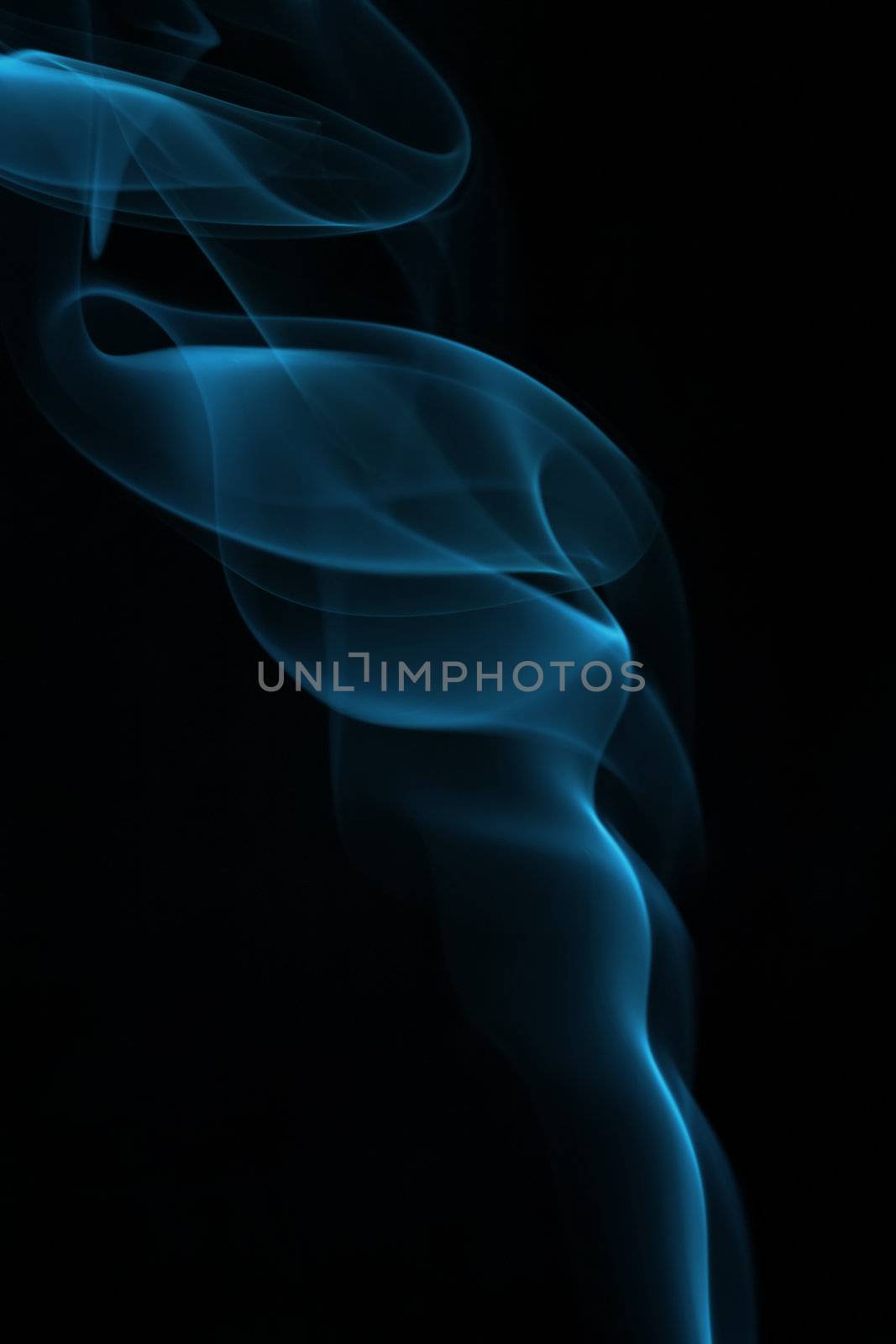 Abstract shot of the smoke