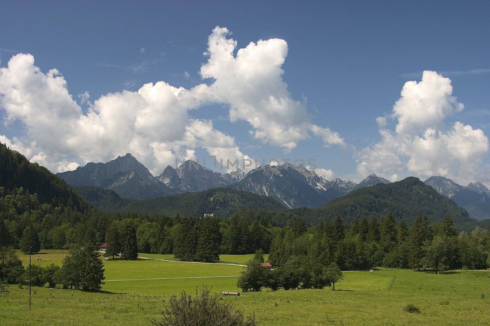Beautiful pasture and mountains in Germany ( Allg�u )
Sch�ne Weide und Berge in Deutschland 
