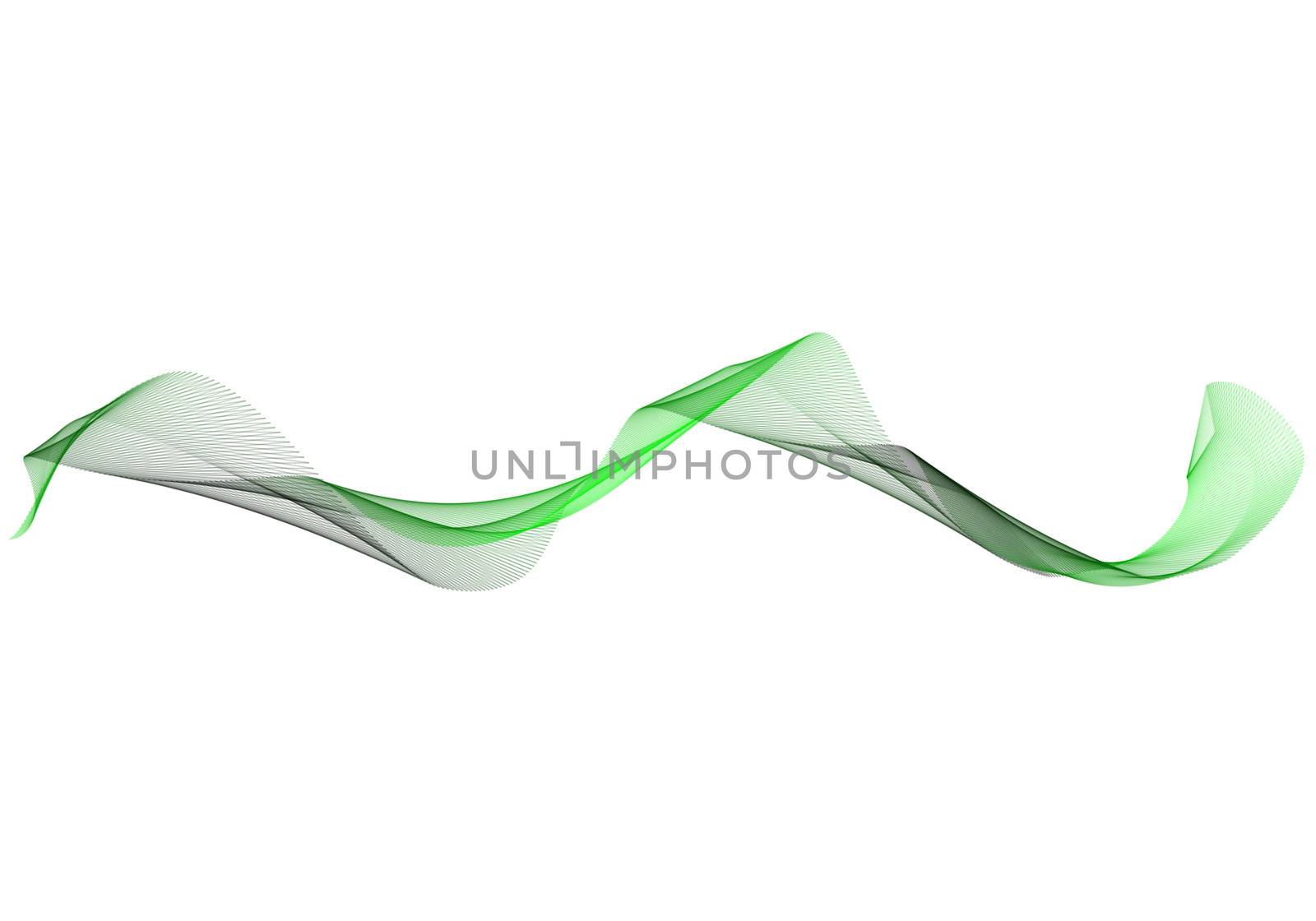 Abstract Lines & Waves Background Design by Trusty