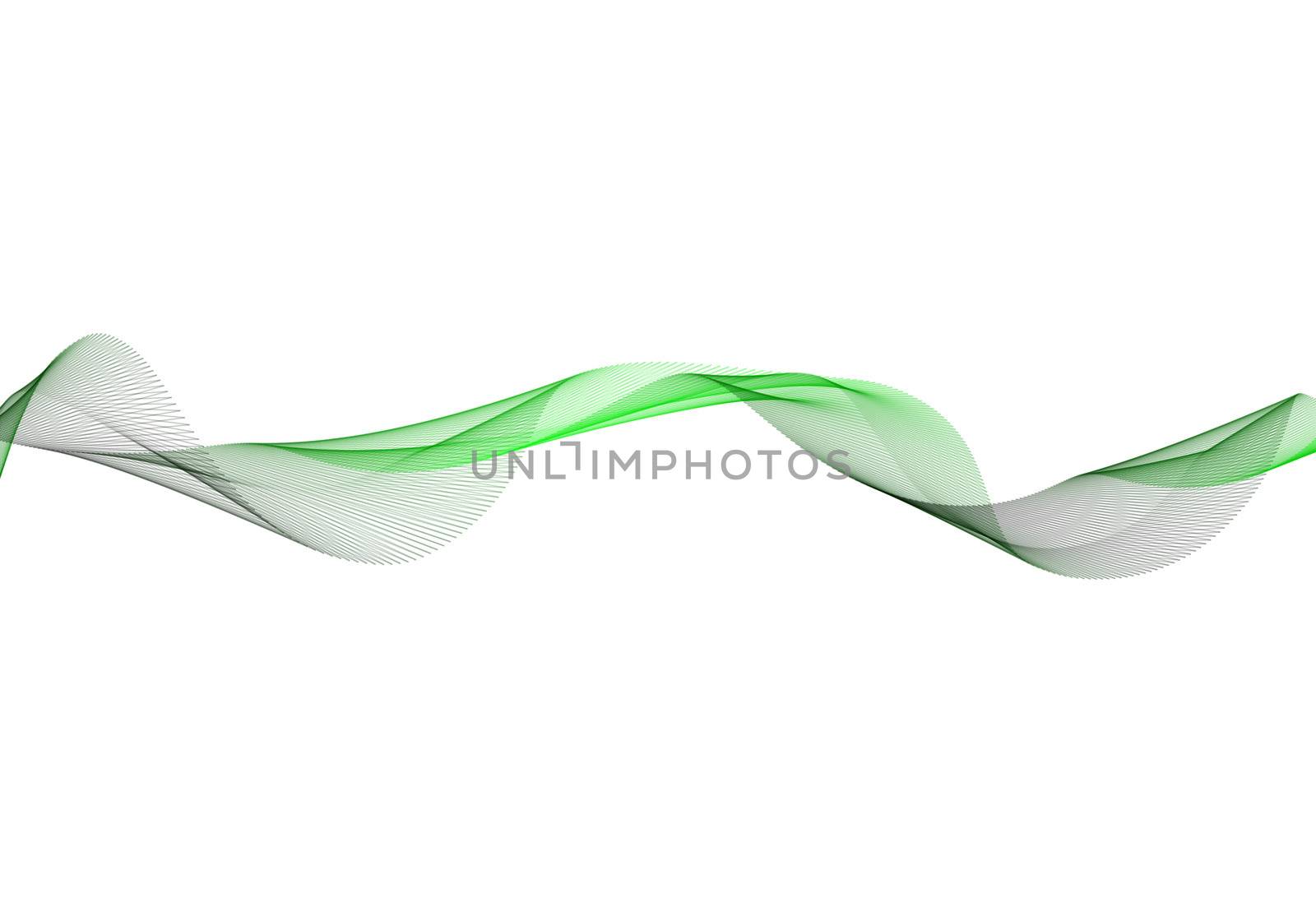 Abstract Lines & Waves Background Design by Trusty