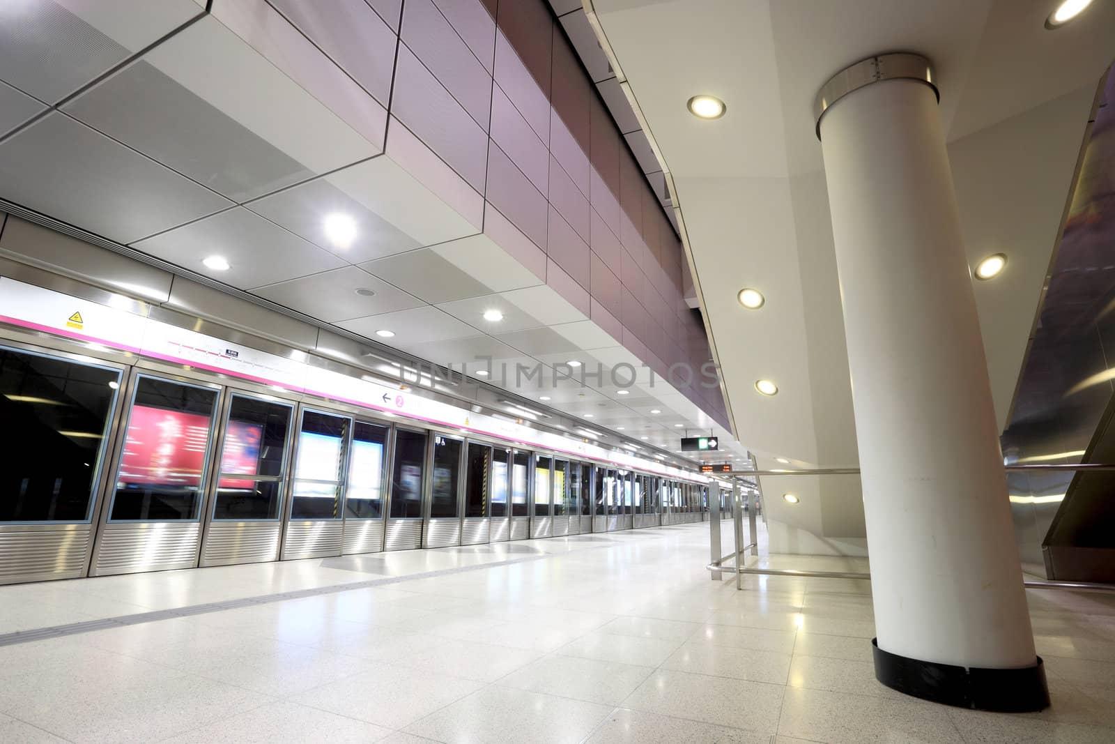 Hong Kong train station