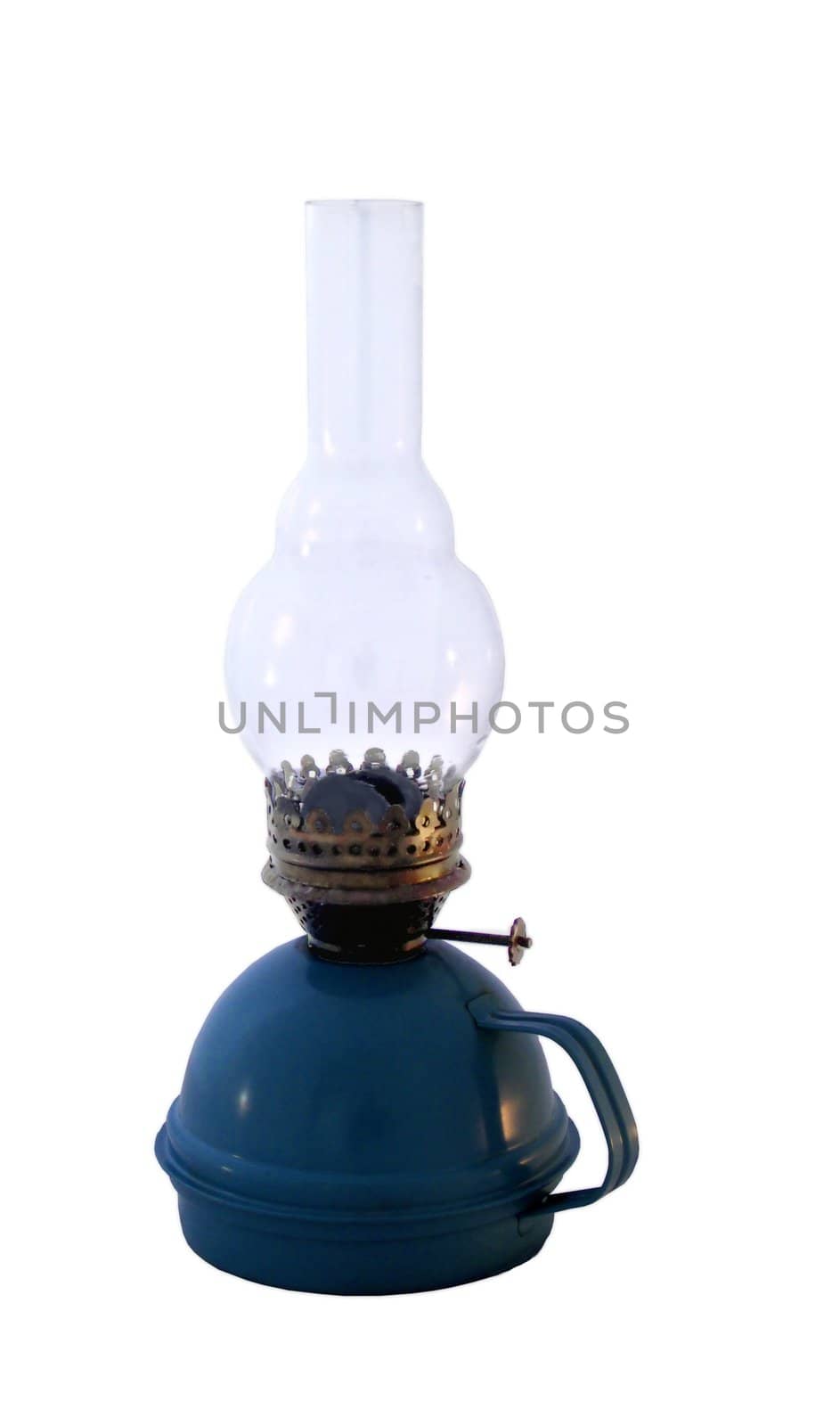 OIL LAMP  isolated on white