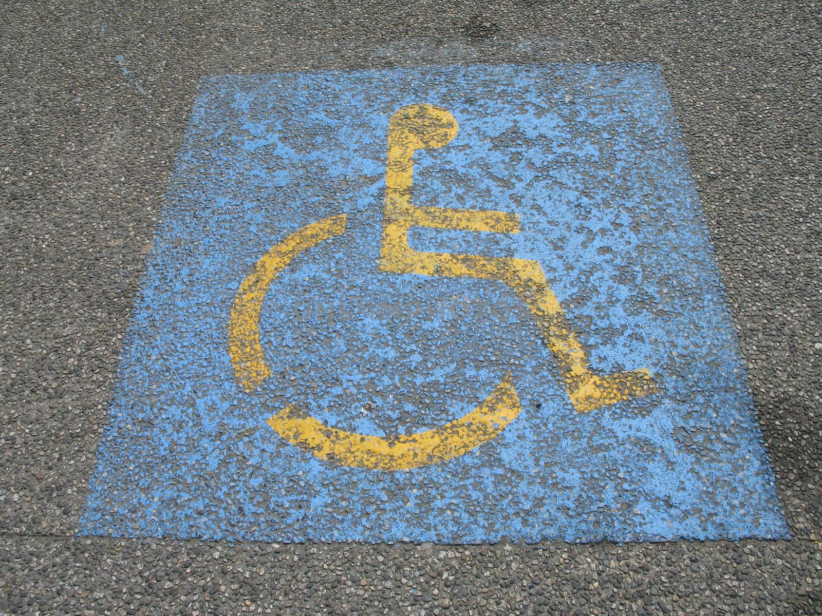 wheelchair parking sign by mmm