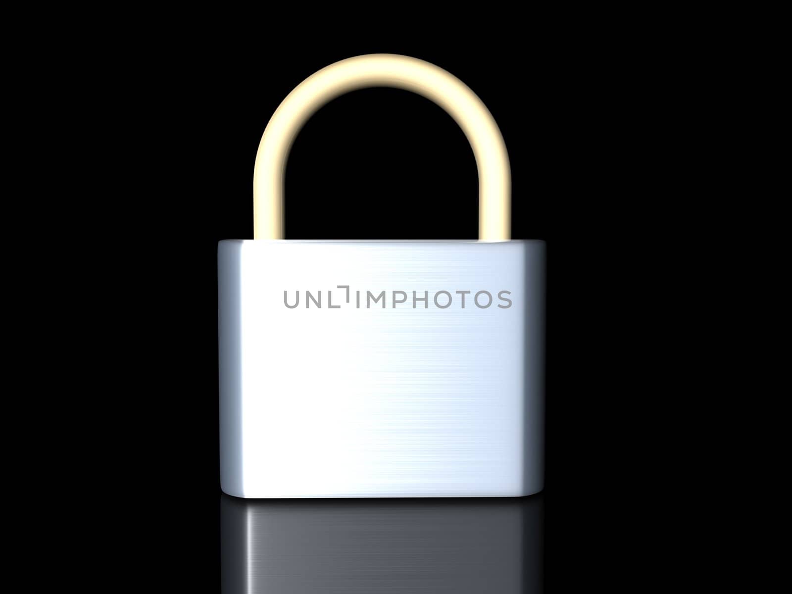 Chrome Padlock	 by Spectral
