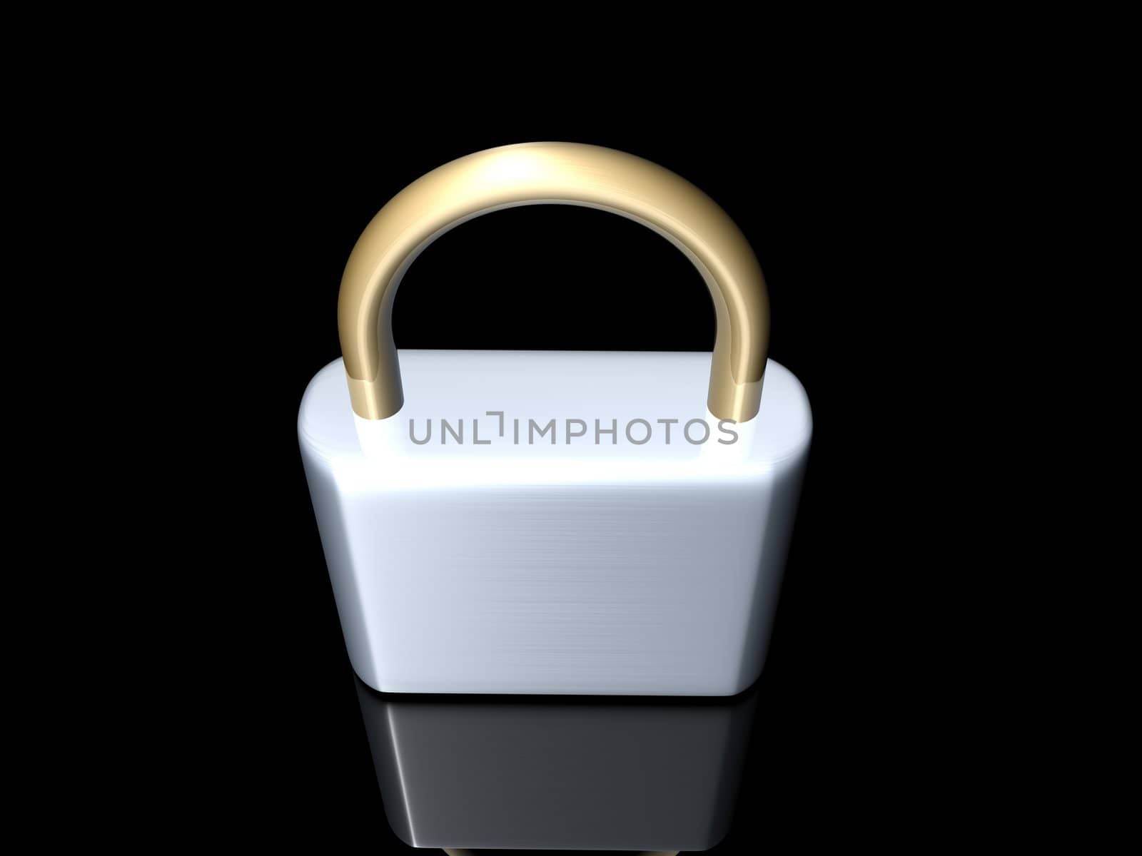 Chrome Padlock	 by Spectral