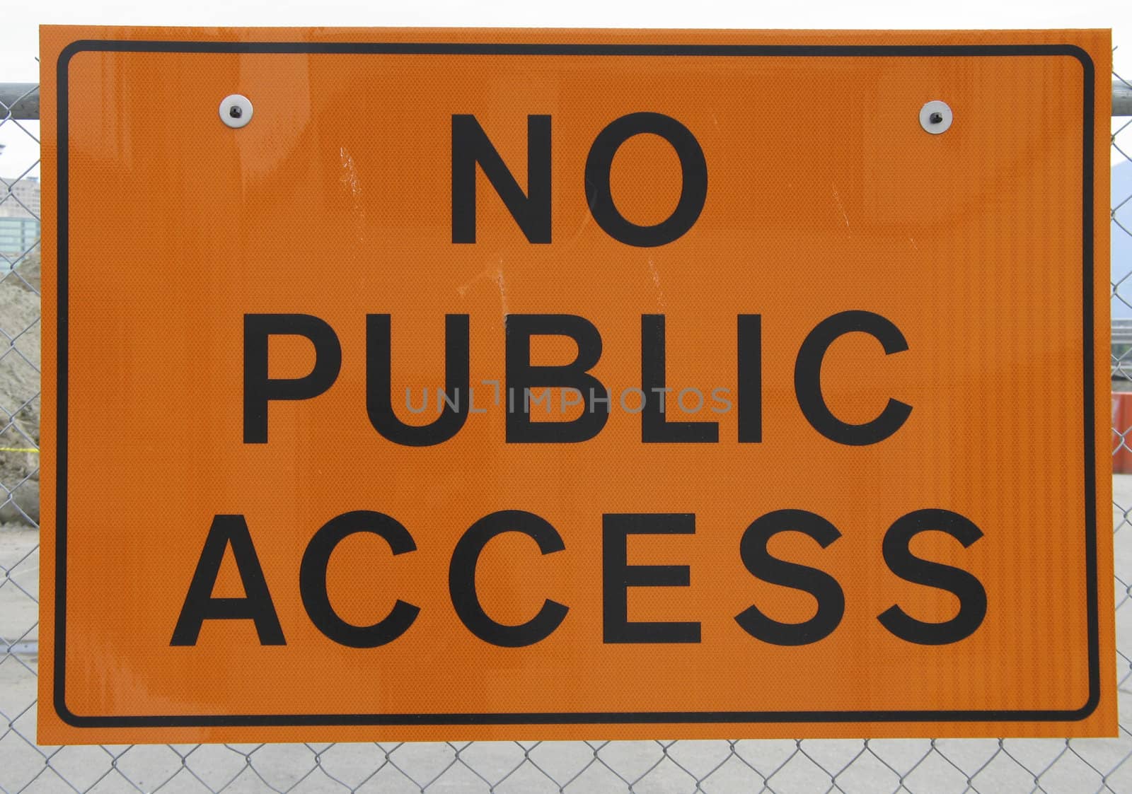no public access sign by mmm