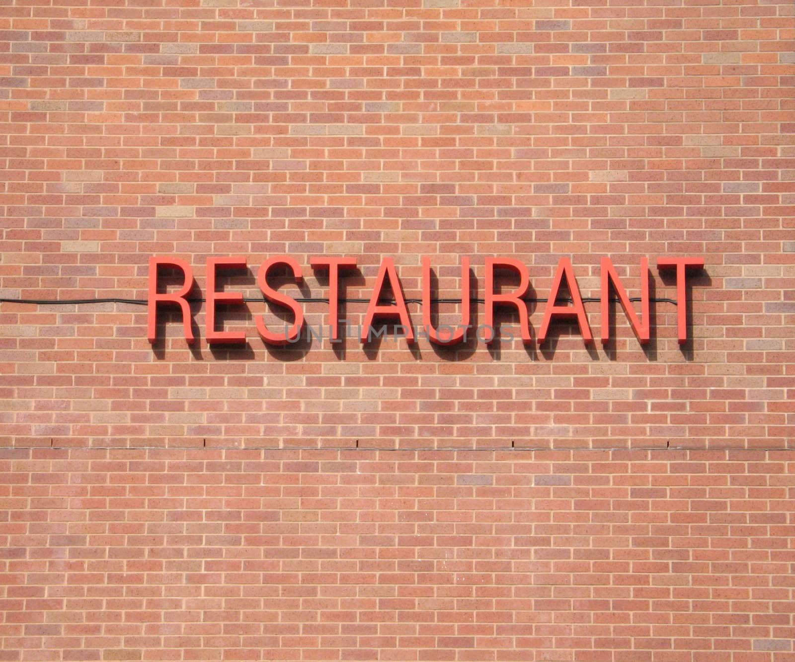 restaurant sign by mmm