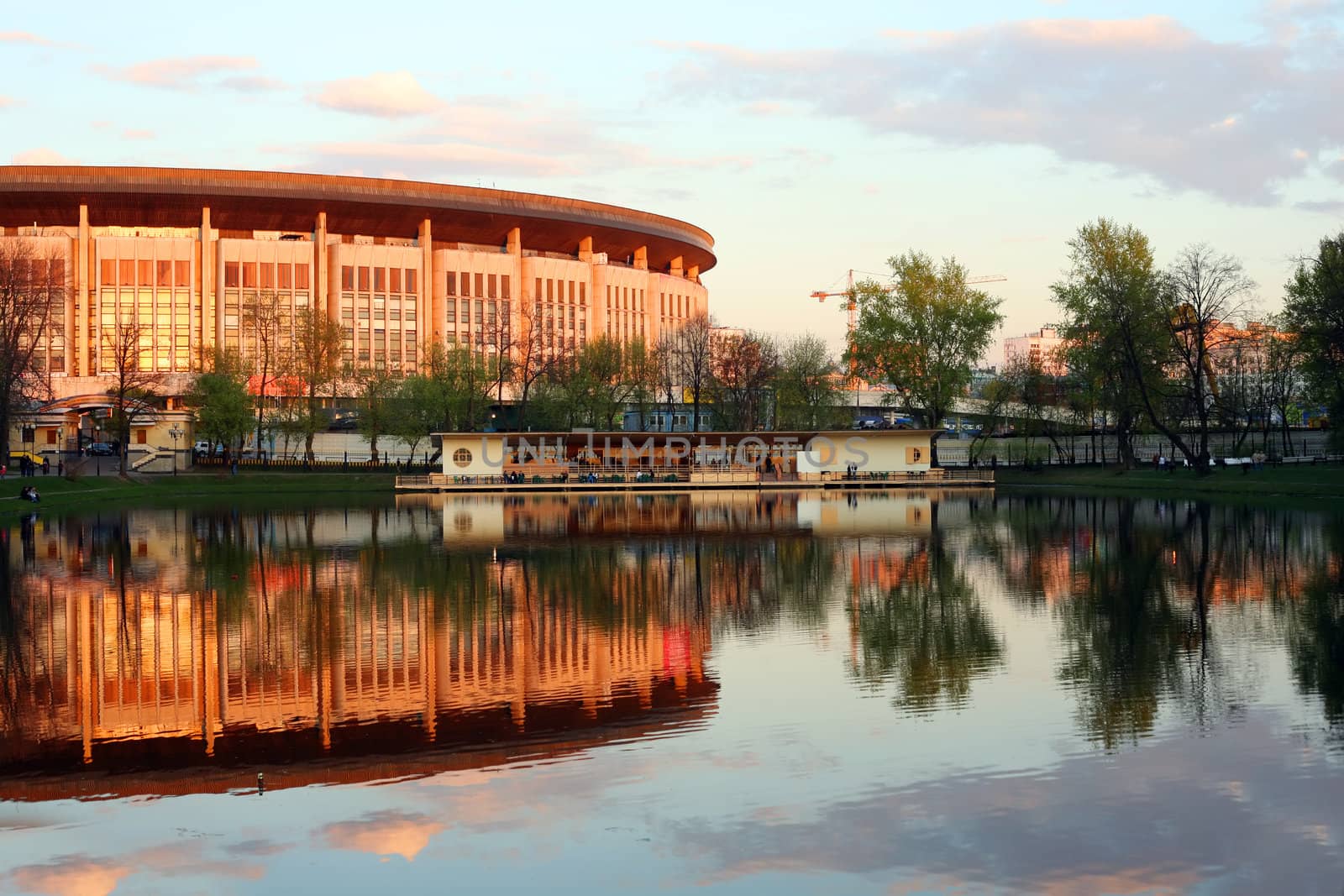 Sports complex Olympic in Moscow