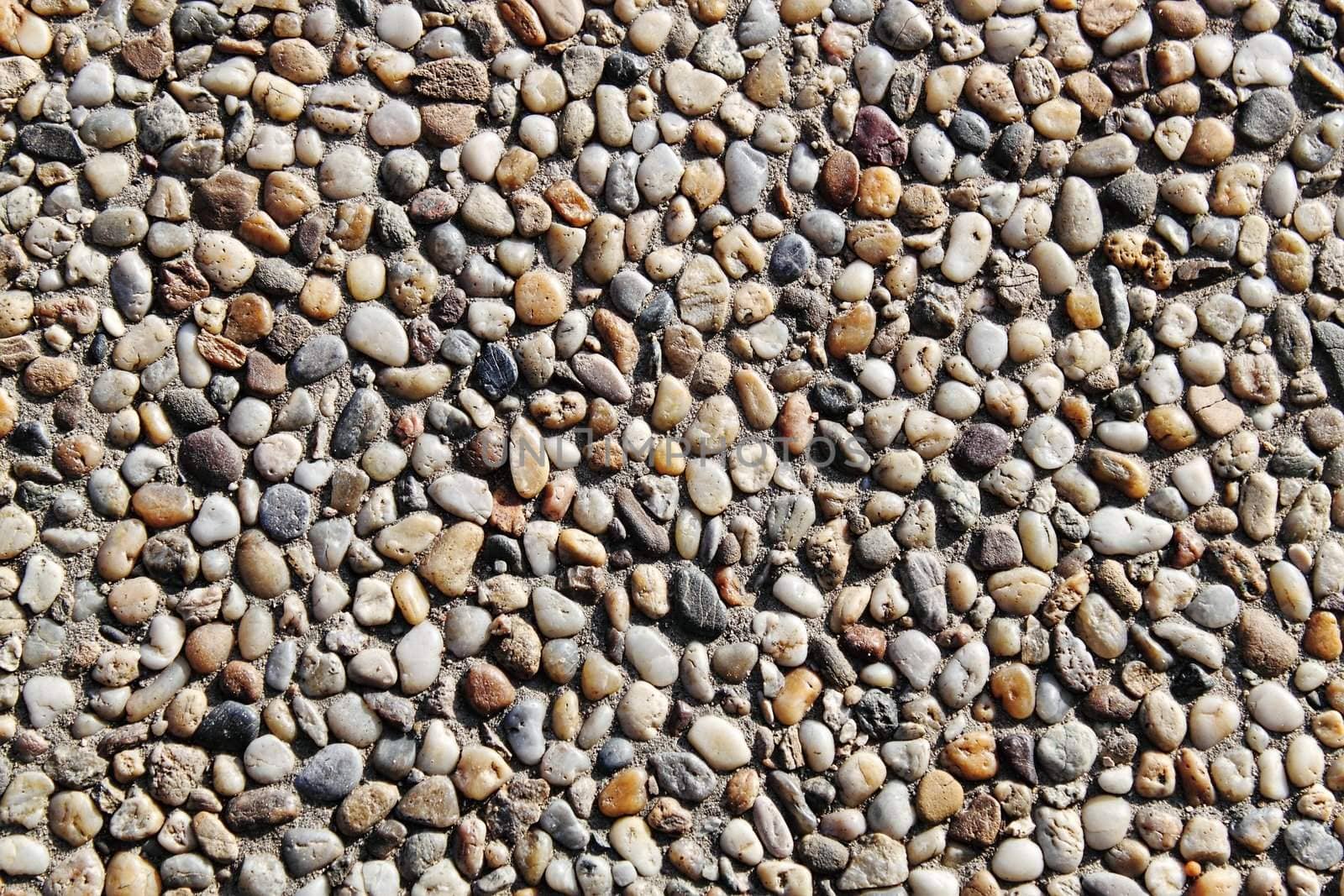 color pebbles texture for background use